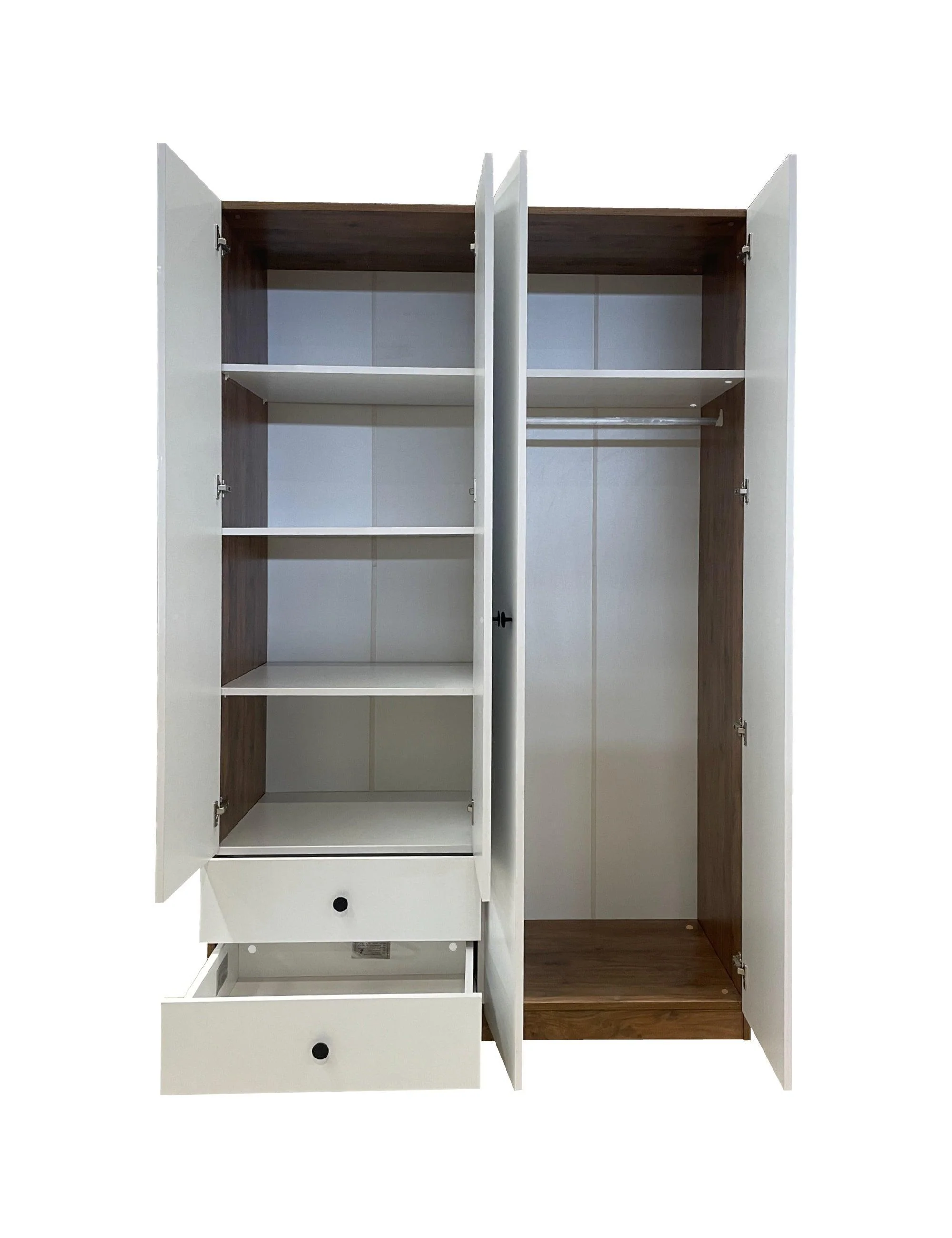 Armoire 4 portes 2 tiroirs - GLORY - MEILLEUR VENTE - Image 7