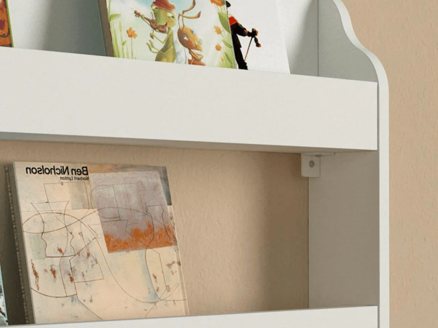 Étagère Biblio enfants AMARD - Blanc - Image 3
