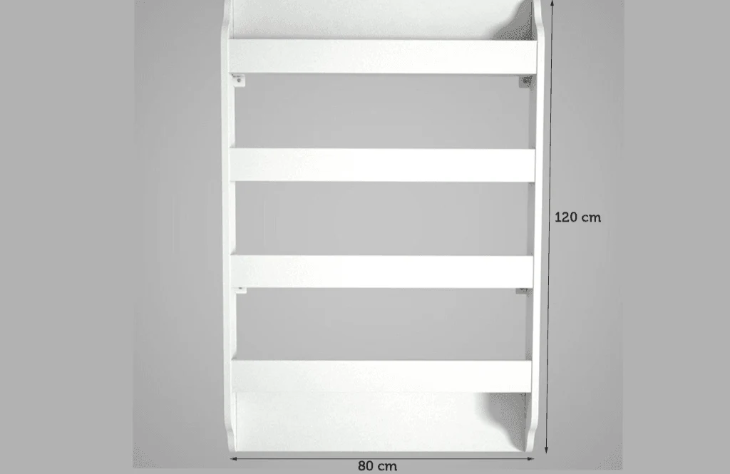 Étagère Biblio enfants AMARD - Blanc - Image 4