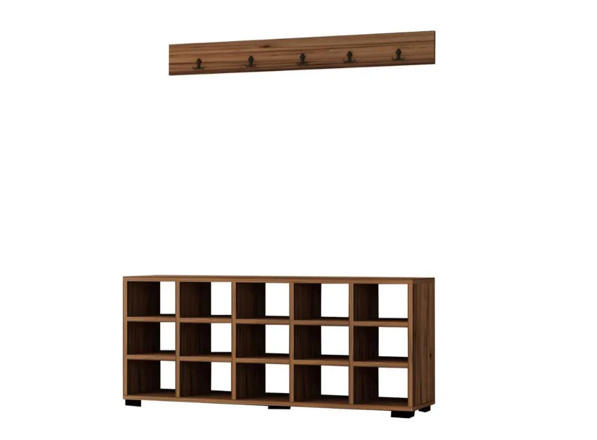 Meuble chaussures WZ 01 noyer - Image 4