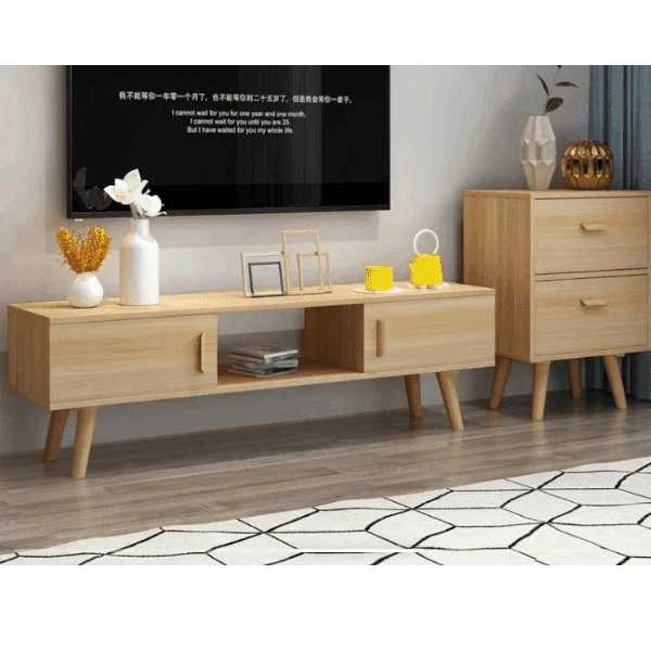SCANDI, Meuble Tv, 140cm, Salon et séjour - Image 4