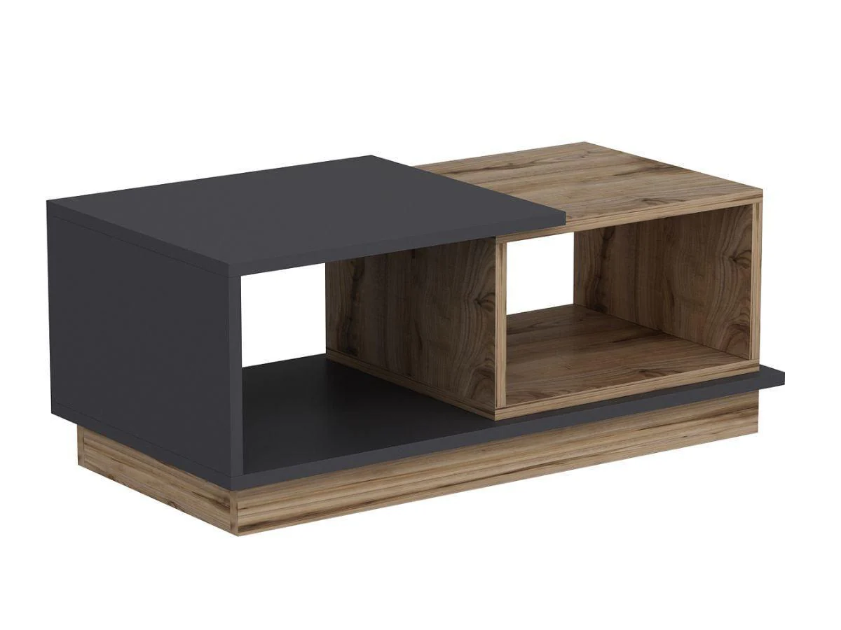 Table Basse CONCEPT - Chene et Gris - Image 7